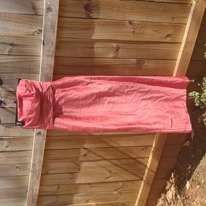 🏵️ Watters & Watters Silk Pink Strapless Gown 🏵️